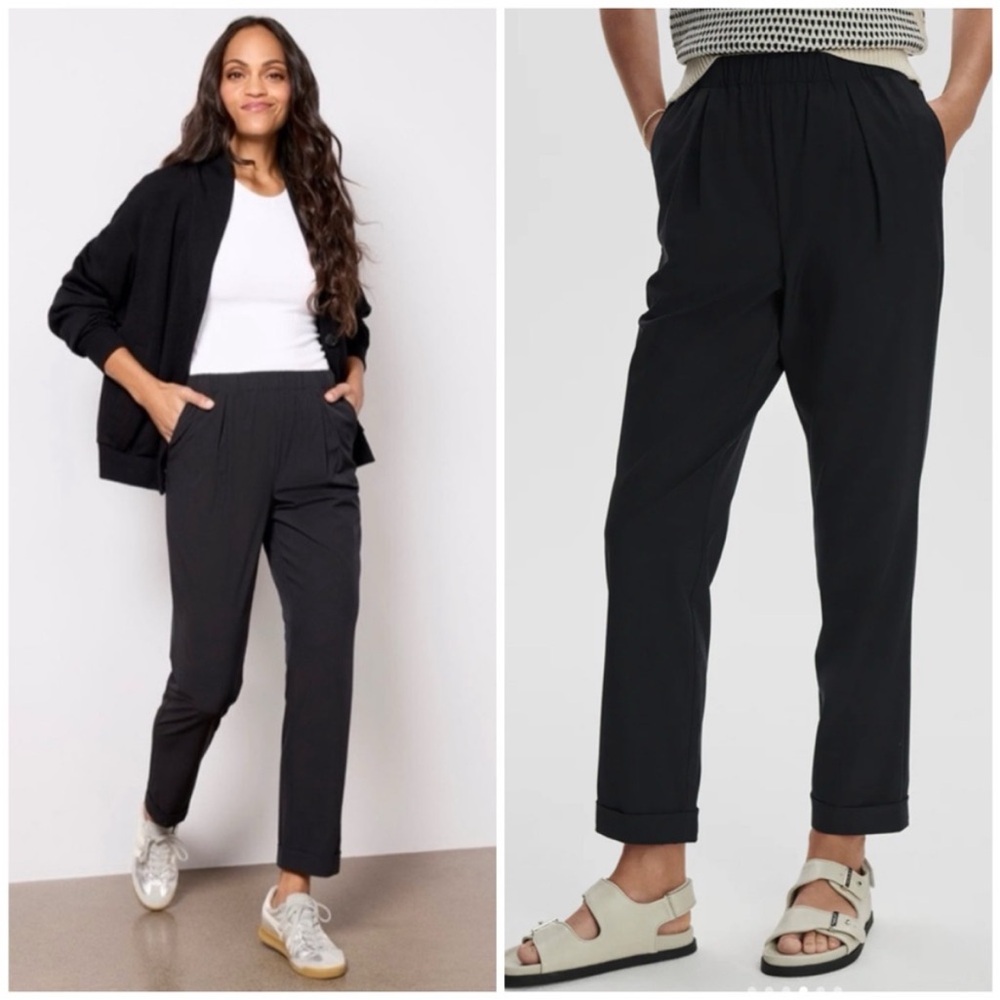 NWT Varley Alana Slim Tapered Cuff Pants Size XS